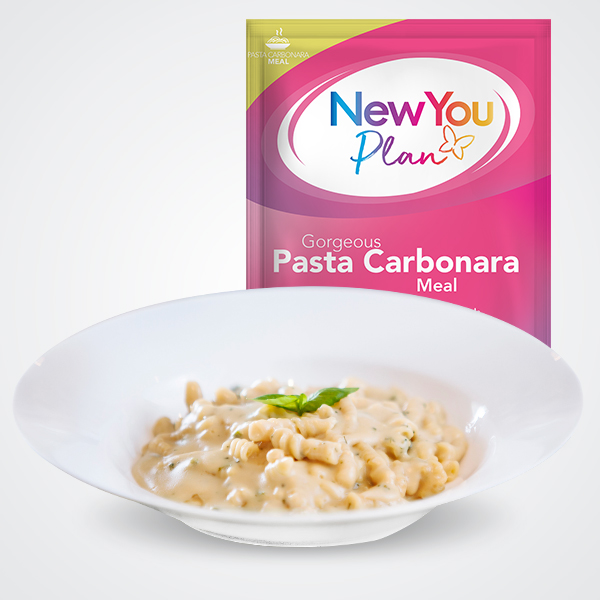 Pasta Carbonara Meal which helped Melanie who lost 4 stone in 3 months