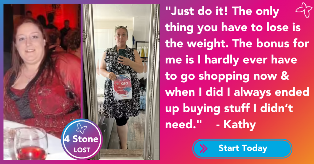 Kathy says give The New You Plan a go!