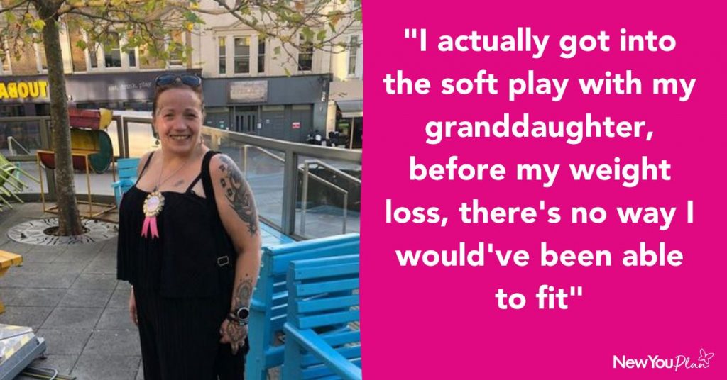 Christina can finally enjoy time with her family after losing 34lb