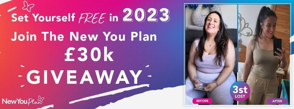 NEW YOU PLAN £30K CASH PRIZE WEIGHT LOSS CHALLENGE