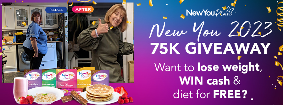 Our £75K Giveaway: Lose Weight*, Win Cash, Diet for FREE