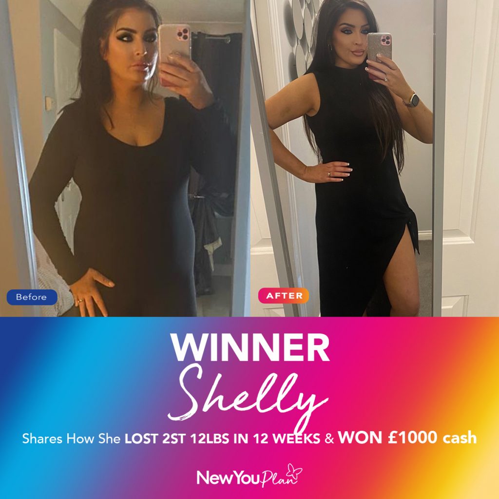WINNER: Shelly Shares How She Lost 2st 12lbs in 12 Weeks & WON £1000 Cash