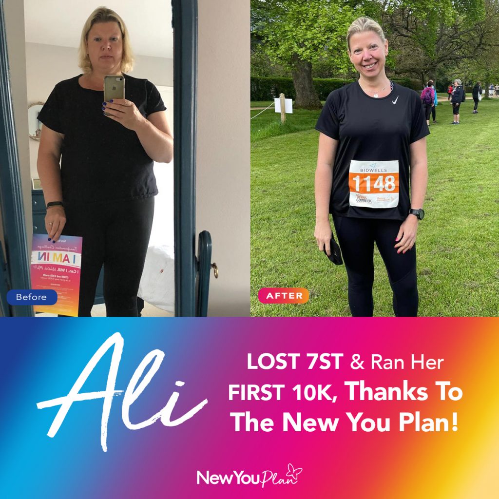 Ali Lost 7 Stone & Ran Her First 10K, Thanks To The New You Plan!