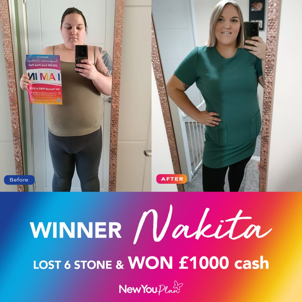 WINNER: Nakita Lost 6 Stone & Won £1000 Cash