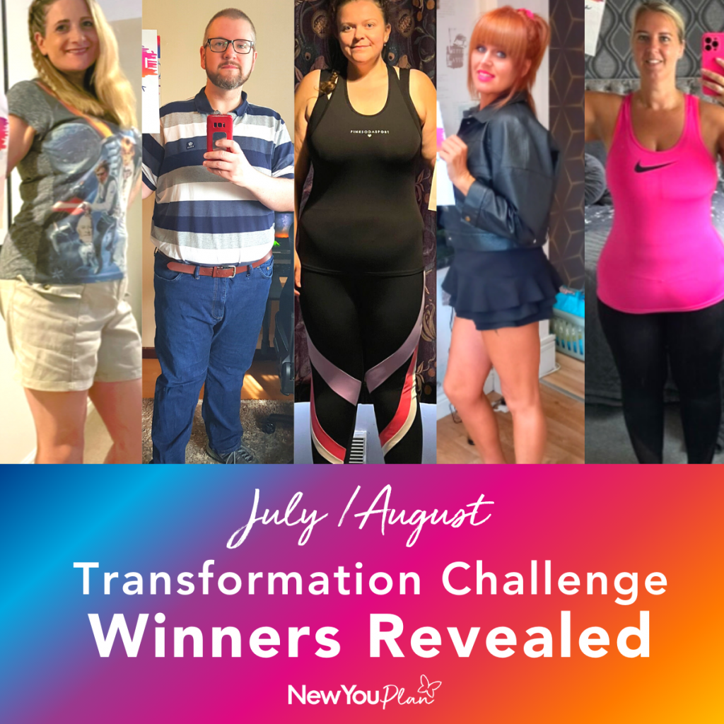 July/August Transformation Challenge Winners Revealed