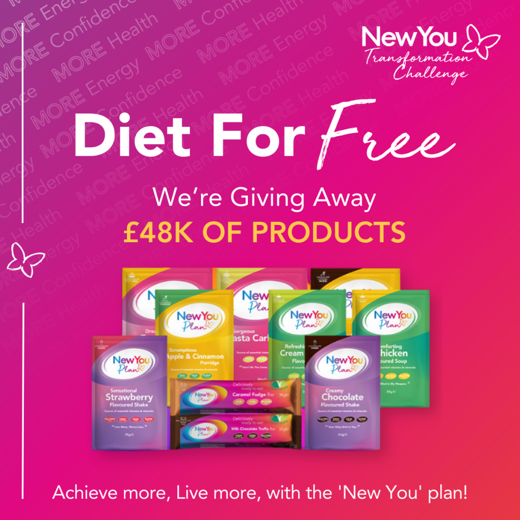 Diet For Free: £48,000 Product Giveaway… Make 2024 Your Year of MORE!