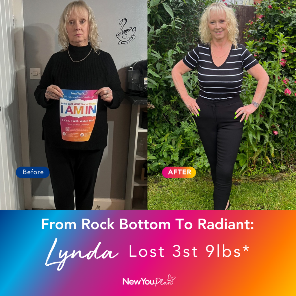 From Rock Bottom To Radiant: Lynda Lost 3st 9lbs