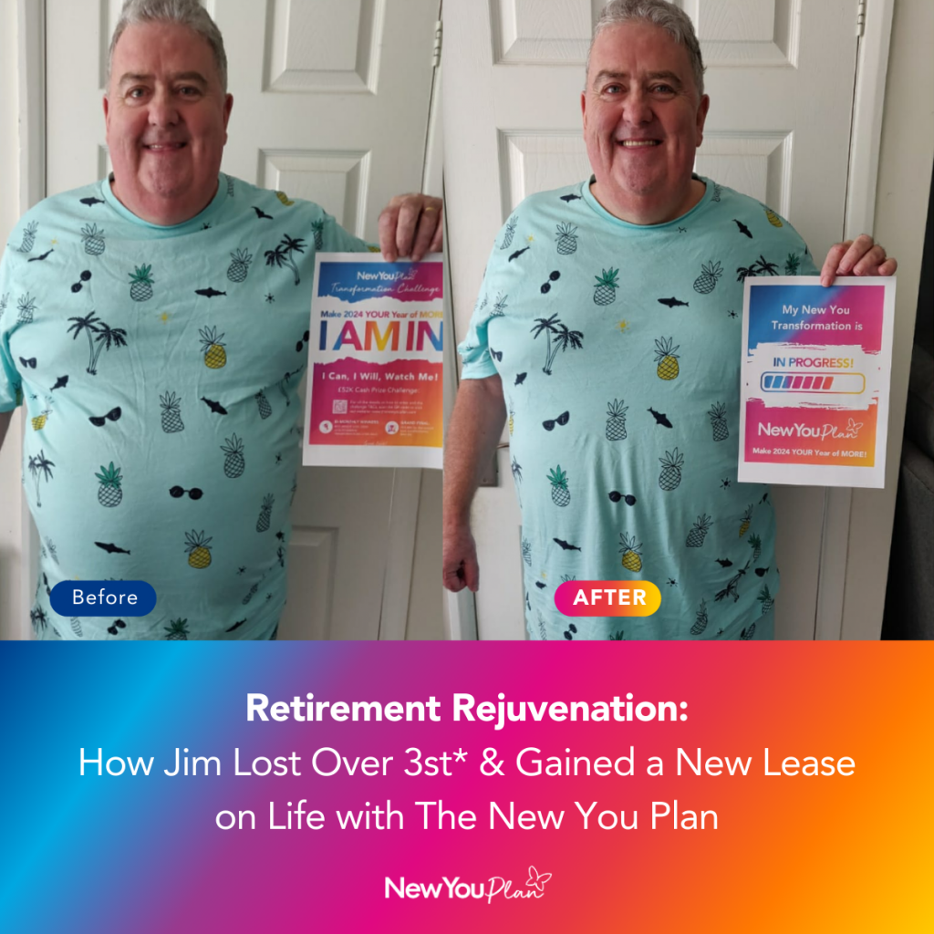 Retirement Rejuvenation: How Jim Lost Over 3st* & Gained a New Lease of Life with The New You Plan