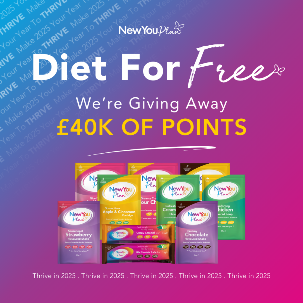 Thrive in 2025 & Diet For Free: £40,000 Points Giveaway