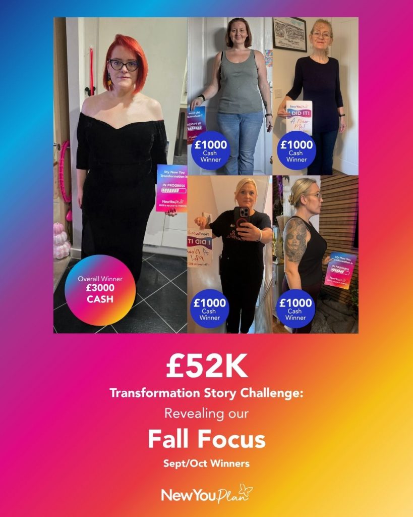 £52K Transformation Story Challenge: Revealing our ‘Fall Focus’ Sept/Oct Winners