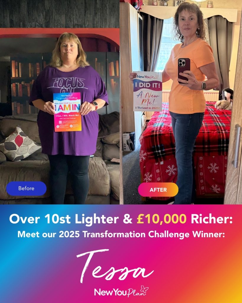 Tessa’ Mind-Blowing 10st 5lbs Transformation + £10,000 Win: From Daily Pain & Hiding Away to  Total Freedom